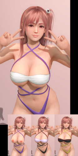 [CostumeCustomizer] DOAXVV mods by tantrave — preview